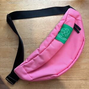 Everlane Renew Transit Fanny Pack in Carnation Pink